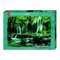 1000 pieces puzzle: Waterfalls