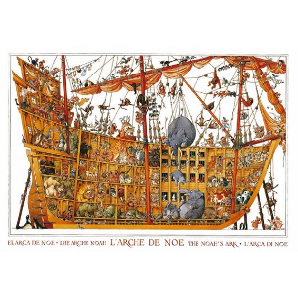 2000 pieces Jigsaw Puzzle - Wolf: Noah's Ark - Heye-25475-58432