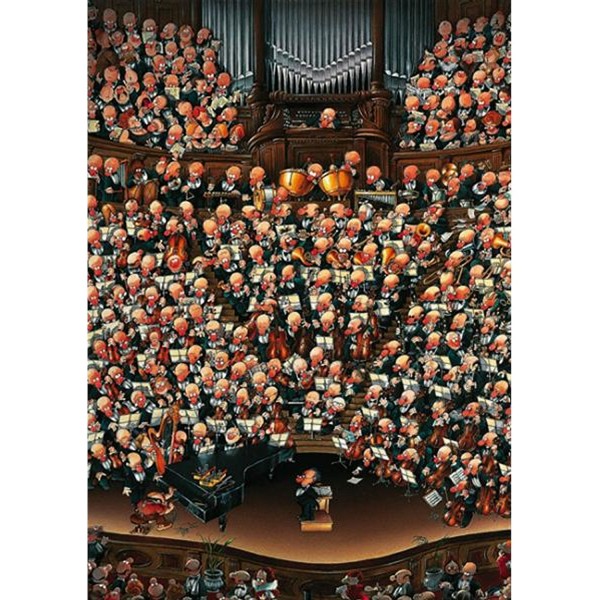 2000 pieces Jigsaw Puzzle - Wolf: Orchestra - Heye-08660-58426