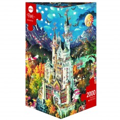 2000 pieces puzzle: Bavaria, Ryba