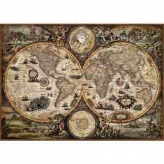 2000 pieces puzzle: Vintage the World