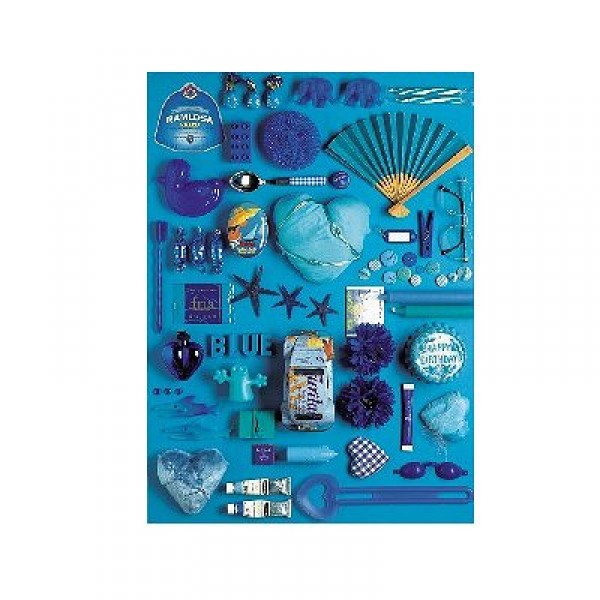 Puzzle 500 pièces - Andrea Tilk : Bleu brillant - Heye-29009