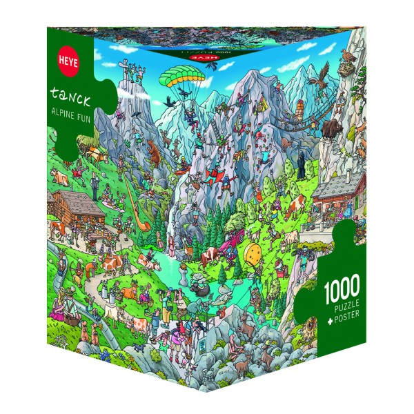 1000 Teile Puzzle: Alpage-Spaß, Birgit Tanck - Heye-29680-58331