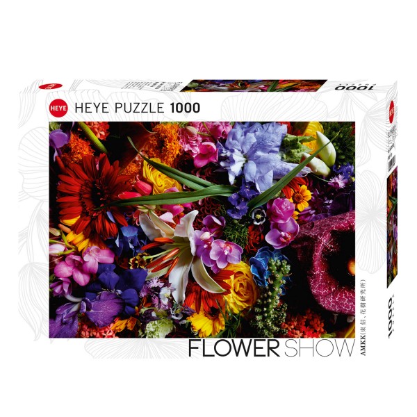 Puzzle 1000 pièces : Bright Lily - Heye-58217