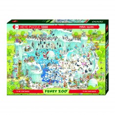 1000 Teile Puzzle: Zoo, polarer Lebensraum