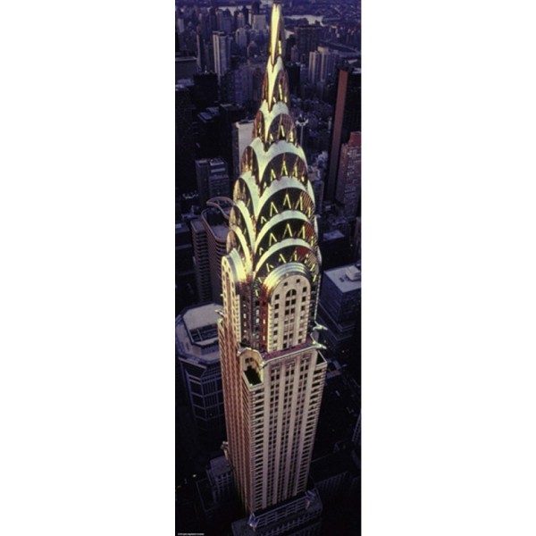 Puzzle 1000 pièces panoramique Vertical : Chrysler Building - Heye-29552-58267