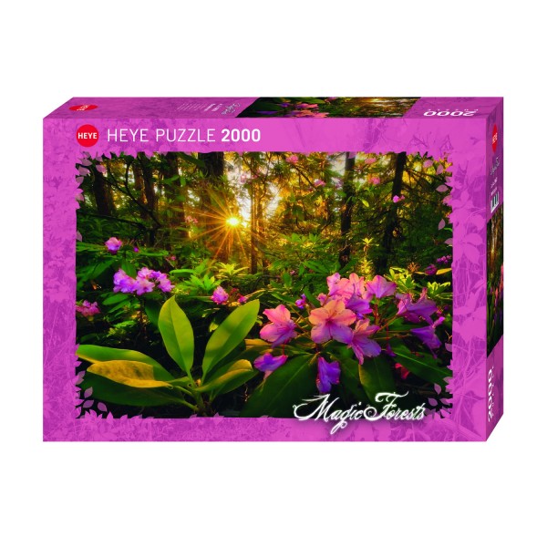 Puzzle 2000 pièces : Forêt magique Rhododendron - Heye-29662-58442