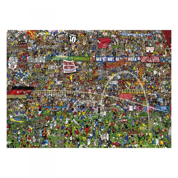 3000 Teile Puzzle: Fußballgeschichte: Sonderausgabe - Heye-29205-58428