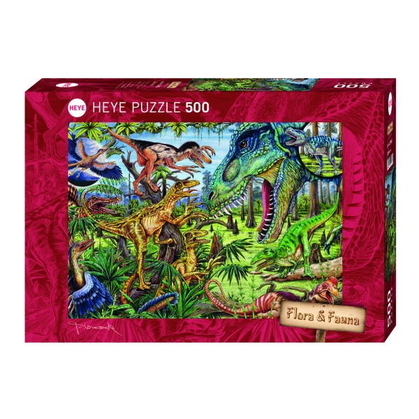 Puzzle 500 pièces : Carnivores - Heye-29660-58081