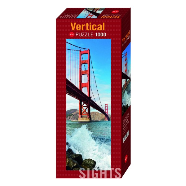 Puzzle Panoramique 1000 pièces : Golden Gate Bridge - Heye-29669-58324