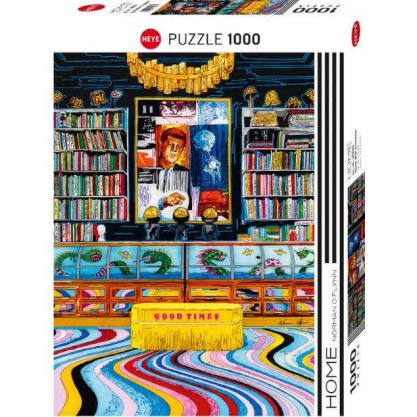Puzzle mit 1000 Teilen: Home : Room with president - Heye-30005-58077