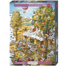 1000 pieces puzzle: In summer