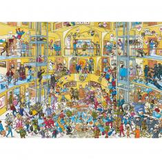 Puzzle 1000 pièces : Vie de l'hôtel