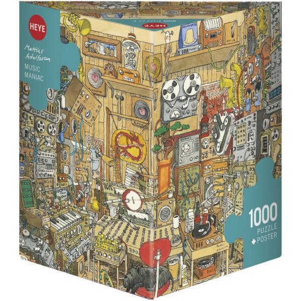 1000 pieces puzzle: Music Maniac - Heye-57816-29928