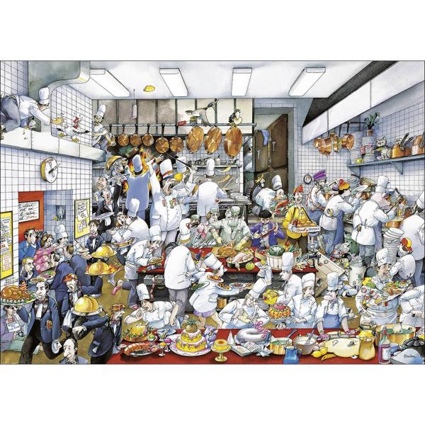 Puzzle 1000 pièces : Cartoon Classics : Cuisiniers créatifs - Heye-58449