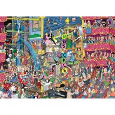 Heye Tiurina Homely Housemates Puzzle – 1000 Piece Jigsaw Puzzle With Poster