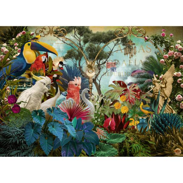 Puzzle 1000 pièces : Diversité des oiseaux - Heye-58607