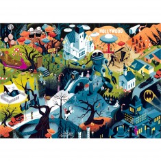 Puzzle 1000 pièces : Movie masters : Tim Burton