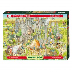 1000 pieces puzzle: Jurassic Habitat