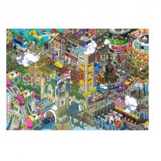 Puzzle 1000 pièces : Pixorama - London Quest