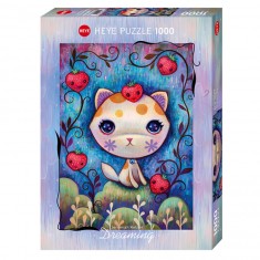 Puzzle 1000 Pièces : Strawberry Kitty