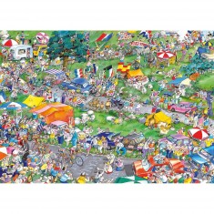 Puzzle de 1000 piezas: Carrera ciclista, Blachon