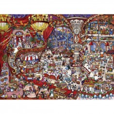 1500 pieces puzzle: Pastry, Berman