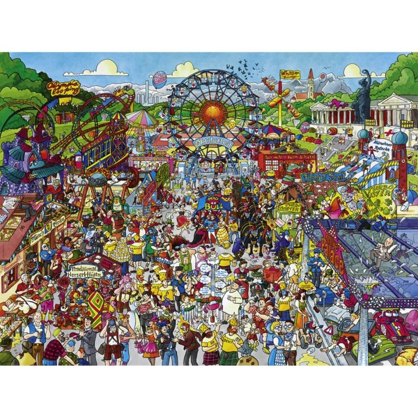 Puzzle de 1500 piezas: Ya es Oktoberfest - Heye-29842