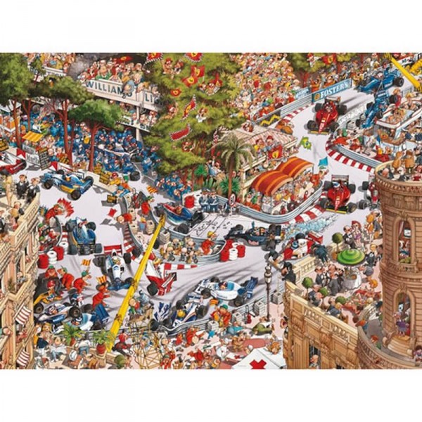 1500 Teile Puzzle: Monaco Classics - Heye-57965