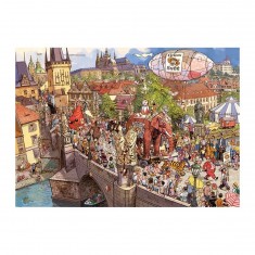 2000 pieces puzzle: Street Parade