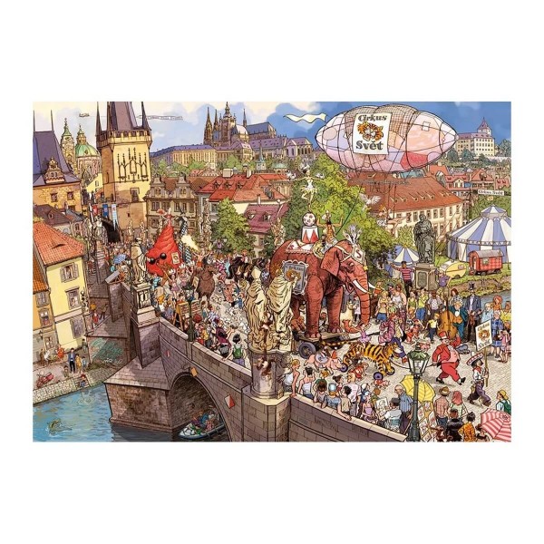 Puzzle de 2000 piezas: Street Parade - Heye-57969