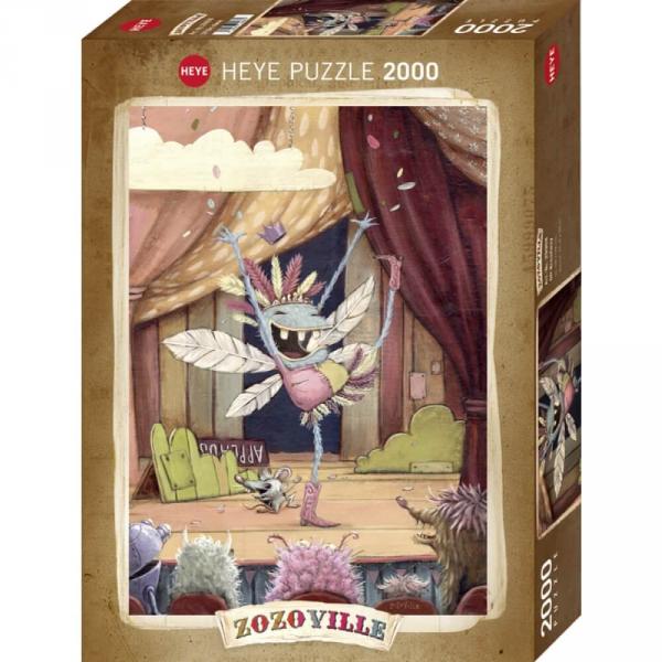 2000 piece puzzle :  Zozoville :  Broadway  - Heye-58000