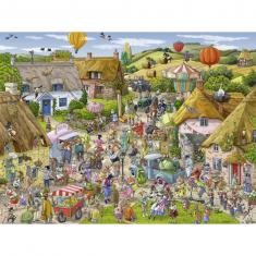 1500 pieces puzzle : Tanck: Country Fair
