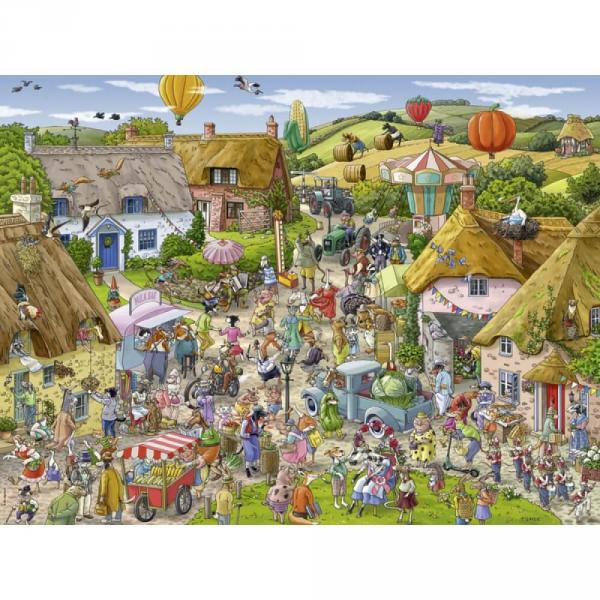 Puzzle 1500 pièces : Tanck : Country Fair  - Heye-58504