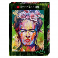 1000 Teile Puzzle: Frida