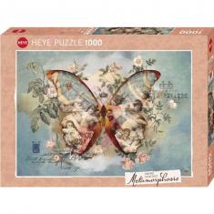 Puzzle 1000 pièces :  ailes de métamorphoses N°1 