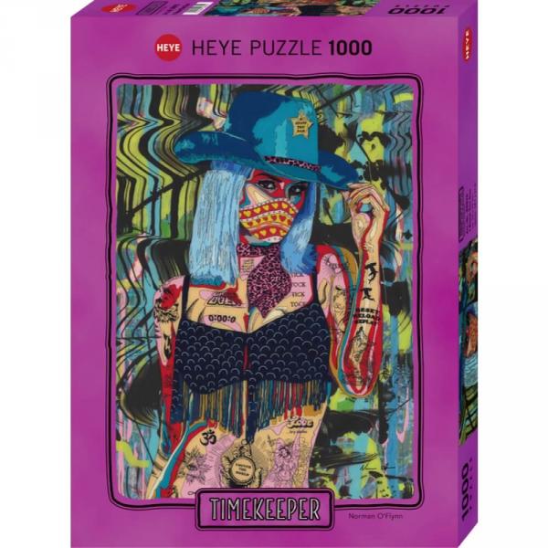 Puzzle 1000 pièces : Timekeeper : I Know You Can  - Heye-58231