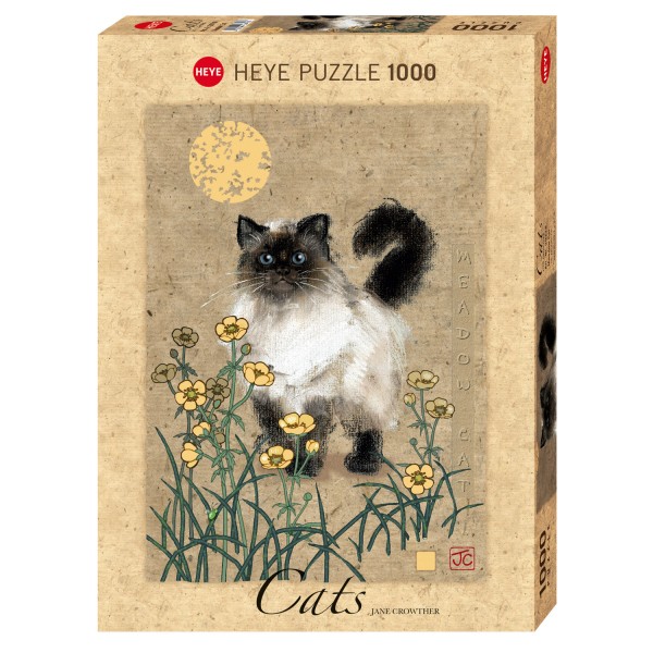 Puzzle 1000 pièces : Meadow Cat - Heye-58197OLD