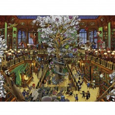 1500 pieces puzzle: The bookstore, Uli Oesterle
