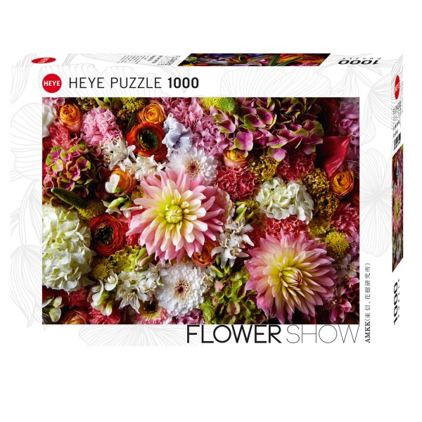 Puzzle 1000 pièces : Airy Dhalia - Heye-58236