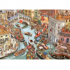 2000 pieces puzzle: O Sole Mio, Gabel and Knorr