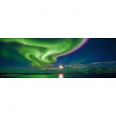 1000 pieces panoramic jigsaw puzzle: polar light