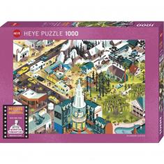 Puzzle 500 pièces : Mortelle Adèle : Vive les Bizarres ! - Jeux et