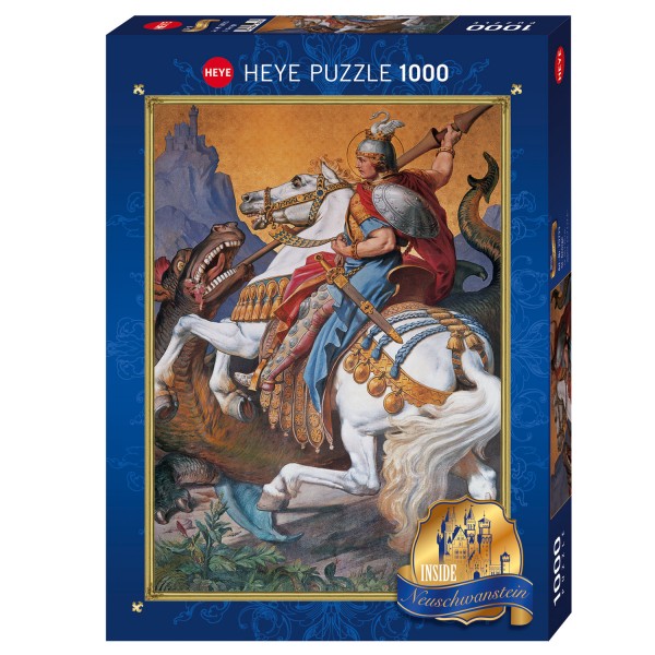 Puzzle 1000 pièces : Saint George - Heye-58258OLD