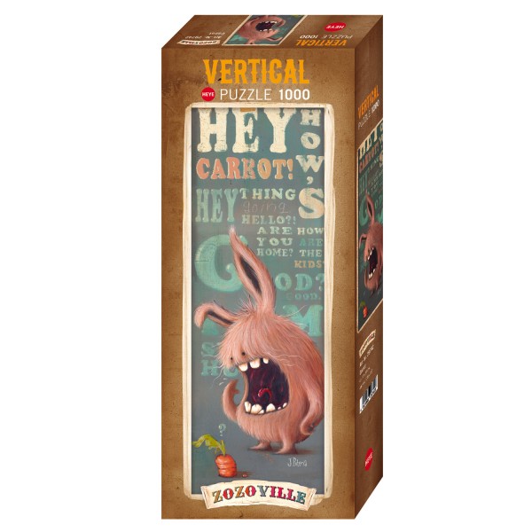 1000 pieces puzzle: Carrot - Heye-58146