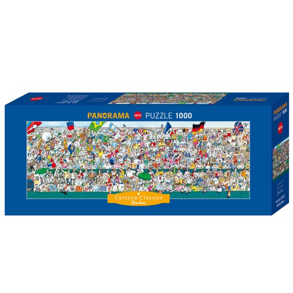 Puzzle 1000 pièces : Sports fans - Heye-58182