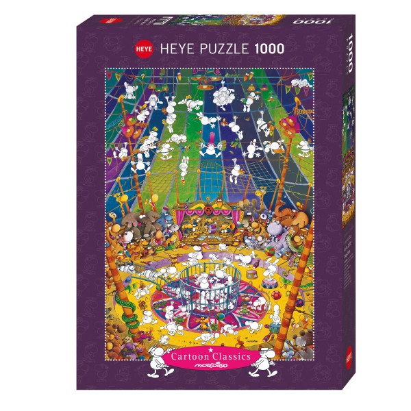 Puzzle 1000 pièces : Crazy Circus - Heye-58196OLD