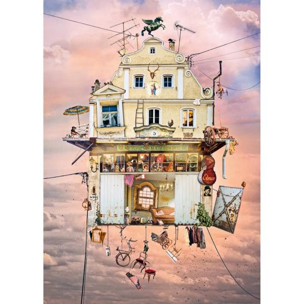 1000-teiliges Puzzle: Fly High Treasure House - Heye-57767