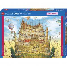 2000 piece puzzle : That's Life : High Above