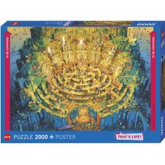 2000 piece puzzle : That's life : Deep Down